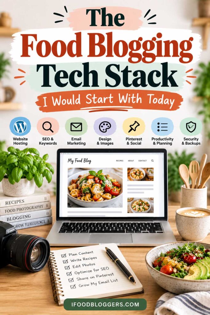 Food Blogging tools I Would Start With