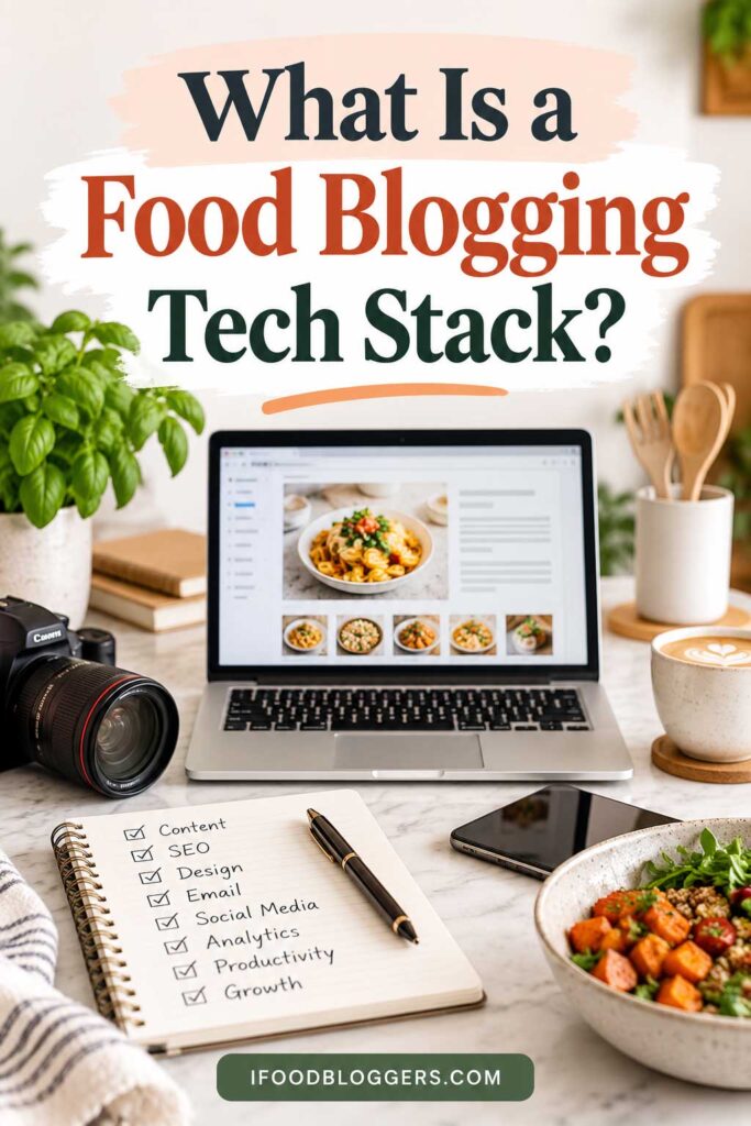 What Is a Food Blogging Tech Stack