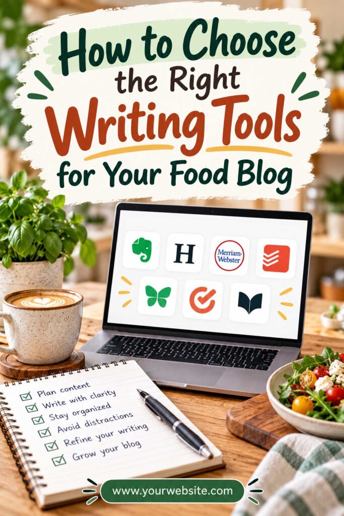 Choosing the Right Writing Tools for Your Food Blog