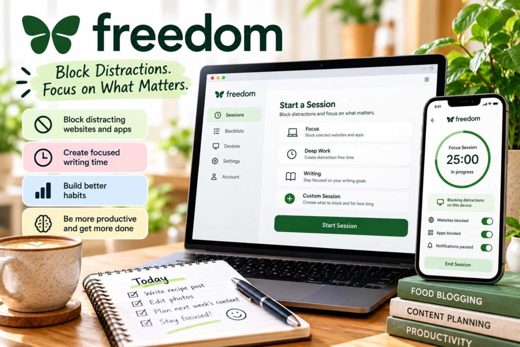 Freedom content writing tools