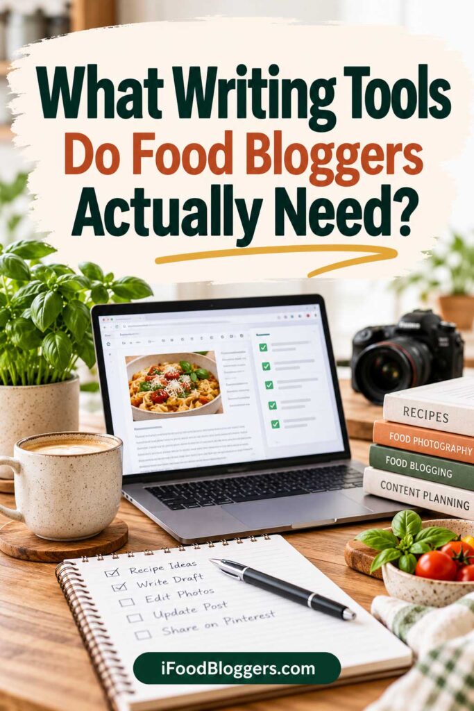 What content writing tools Do Food Bloggers Actually Need