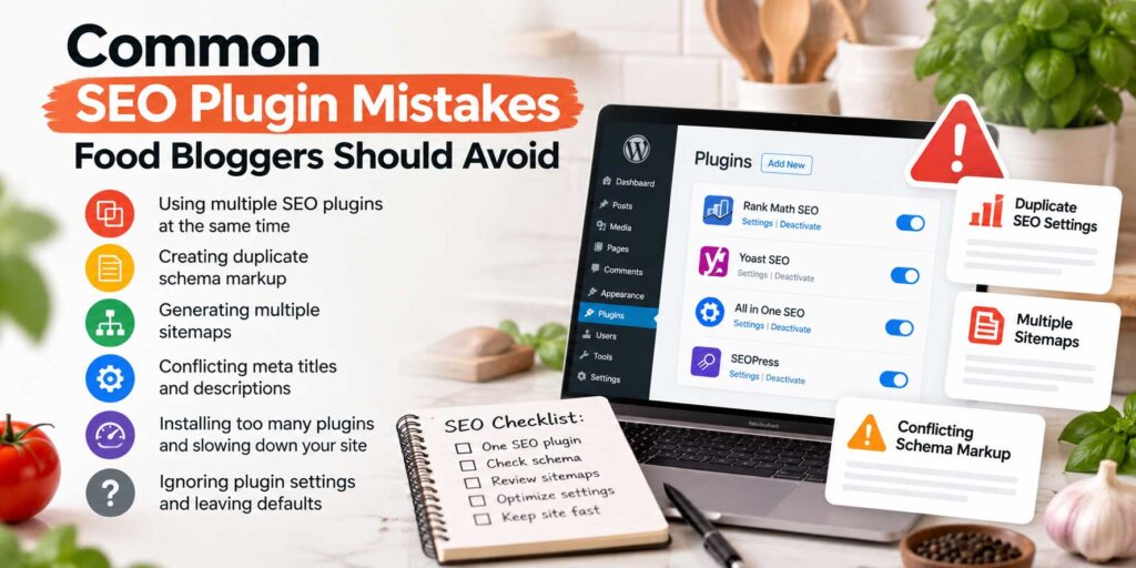 Common SEO Plugin Mistakes Food Bloggers Should Avoid