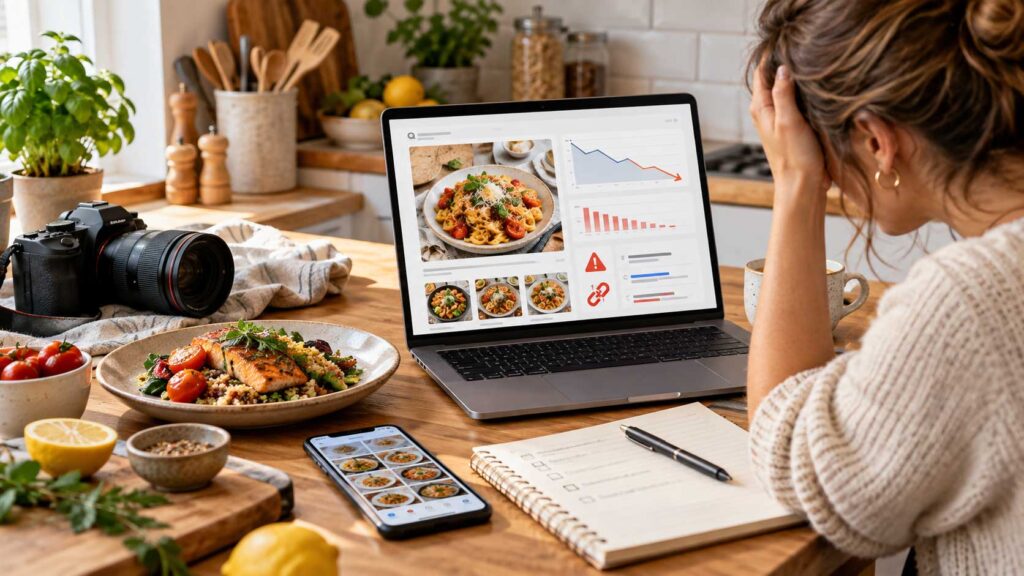 food blog SEO mistakes