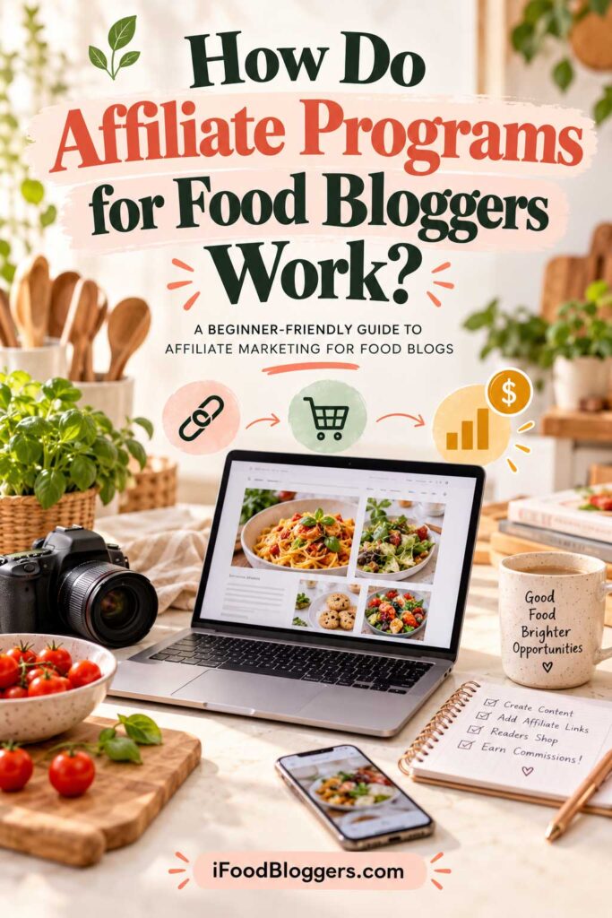 How Do Affiliate Programs for Food Bloggers Work
