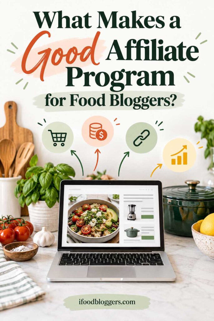 food blog affiliate programs