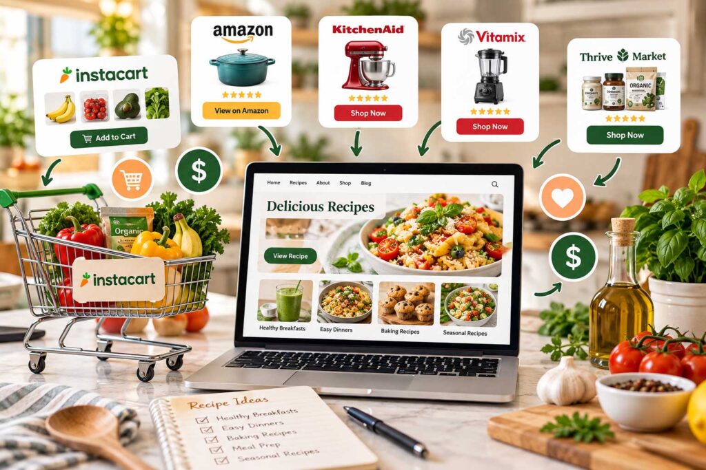 recipe blog affiliate programs