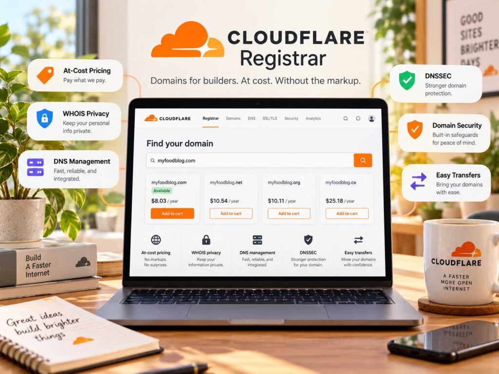 Cloudflare Registrar low long-term costs