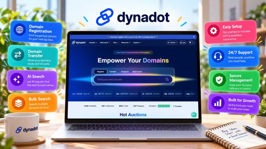 Dynadot Best for bloggers
