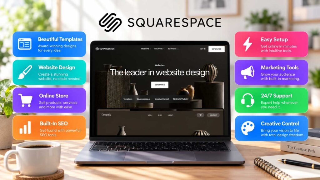 Squarespace Domains Best for simple domain management and beginners