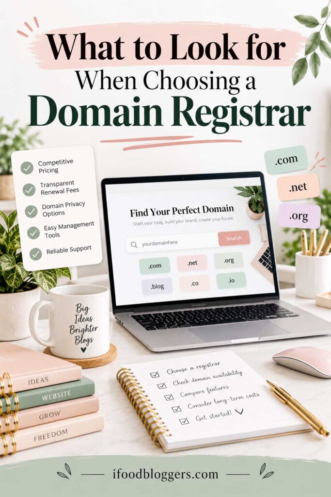 What to Look for When Choosing a Domain Registrar