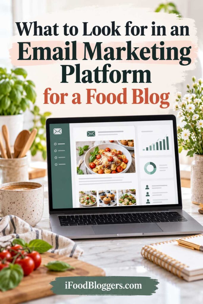 email marketing platforms for food bloggers