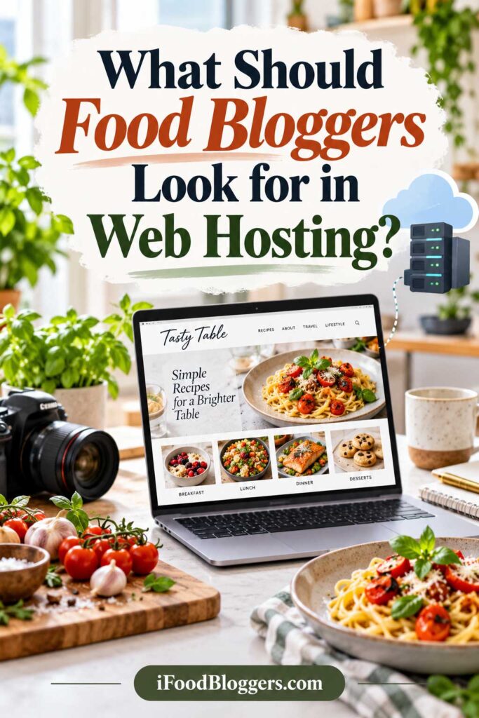 What Should Food Bloggers Look for in Web Hosting