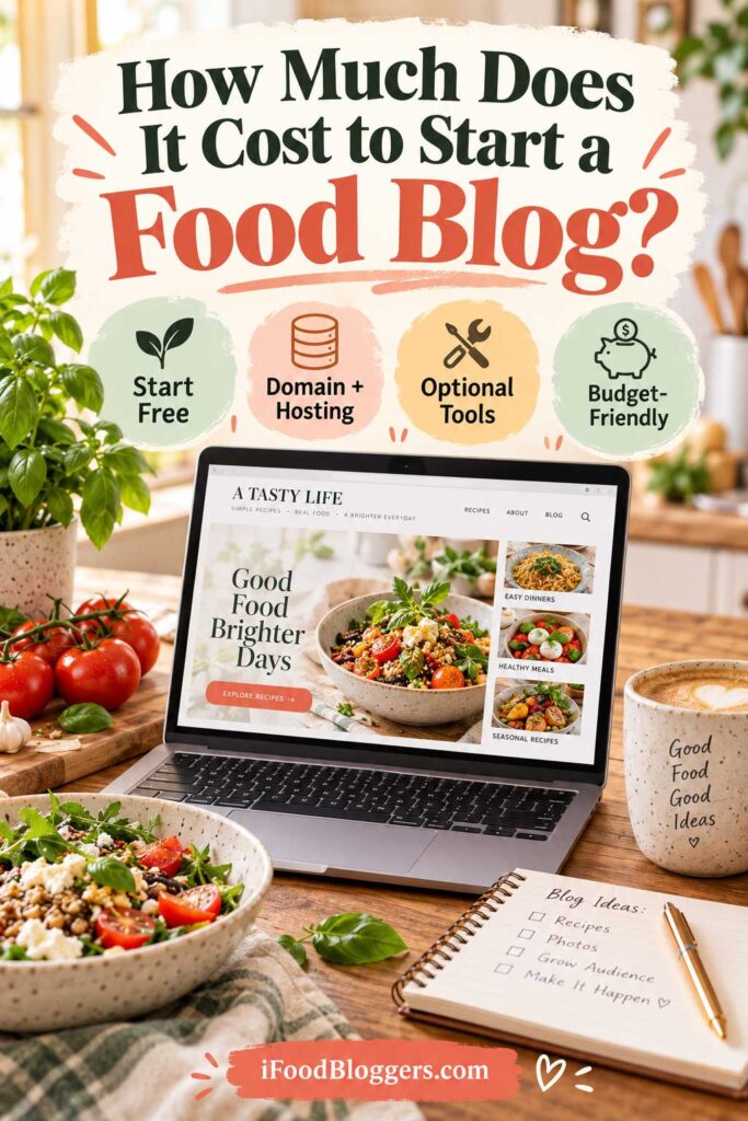 How Much Does It Cost to Start a Food Blog