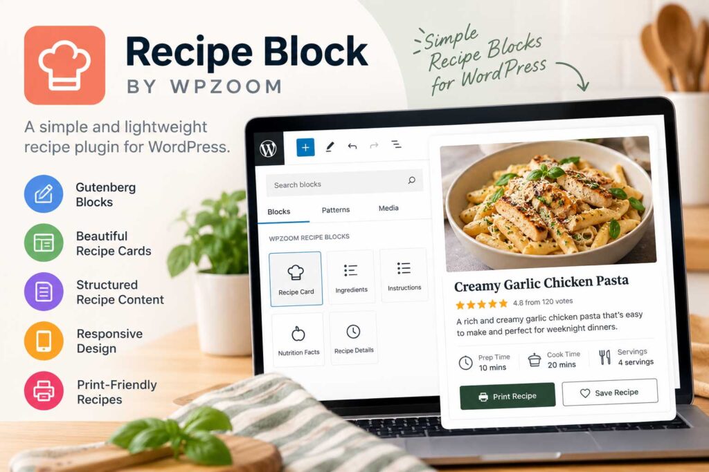 Recipe Block Gutenberg plugin