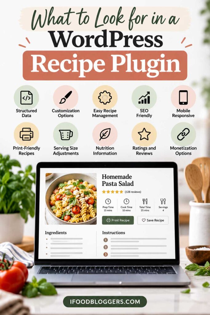 What to Look for in a WordPress Recipe Plugin