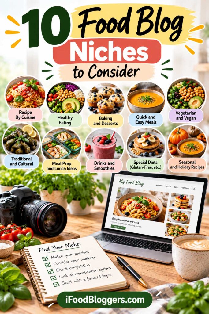 10 Food Blog Niches to Consider