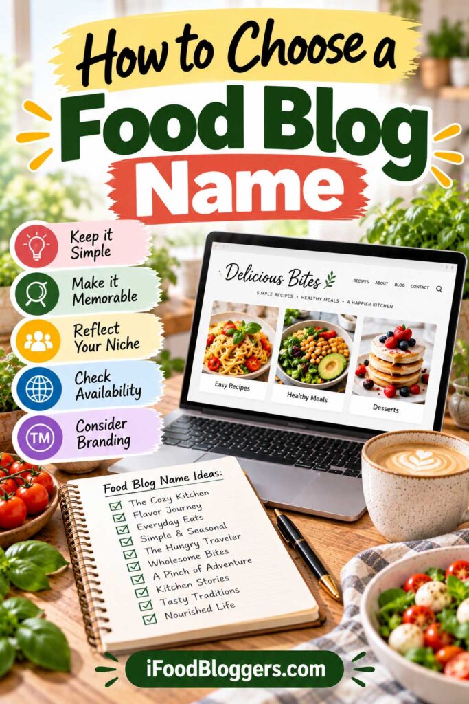 How to Choose a Food Blog Name