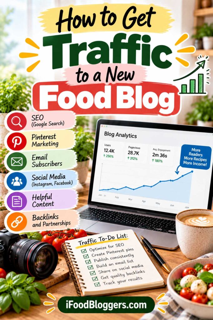How to Get Traffic to a New Food Blog