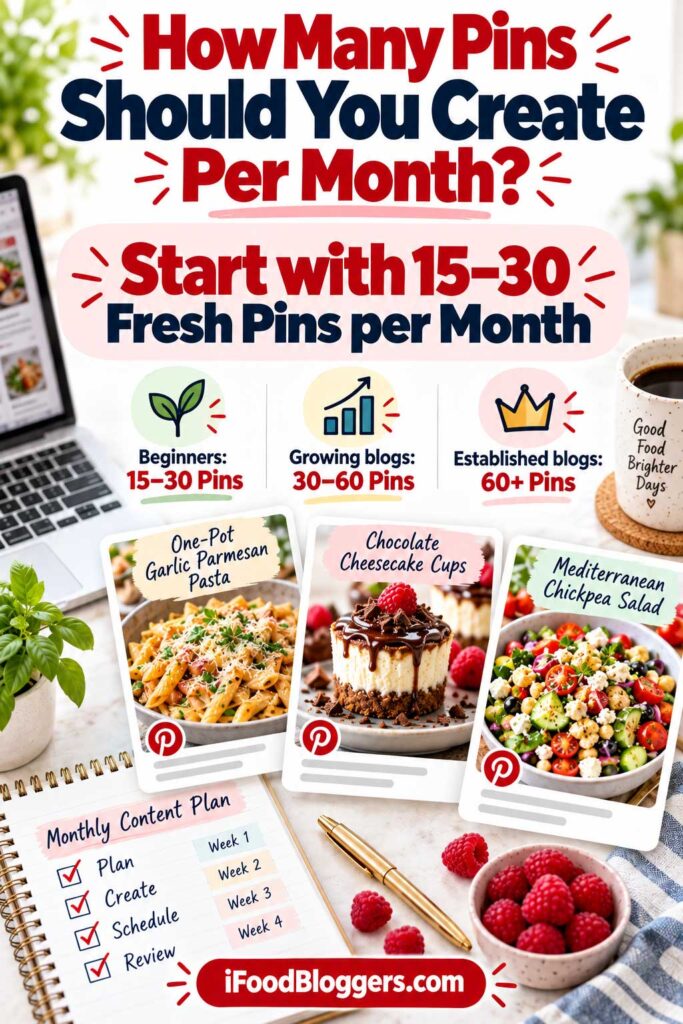 How many Pinterest Pins per month Should You Create