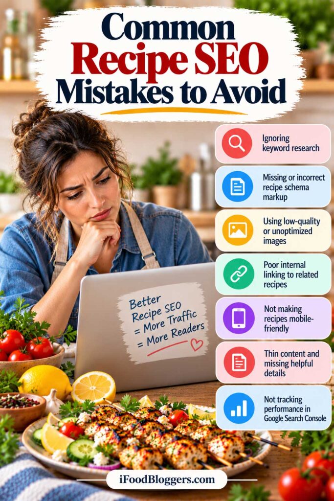 Common Recipe SEO Mistakes to Avoid