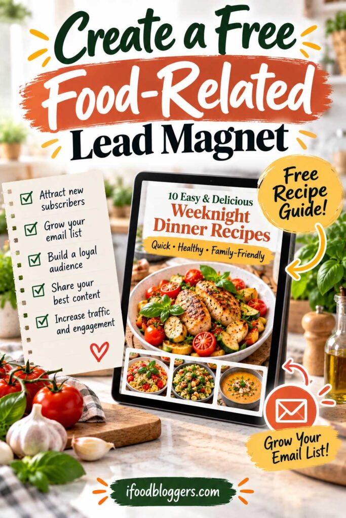 Free Food-Related Lead Magnet