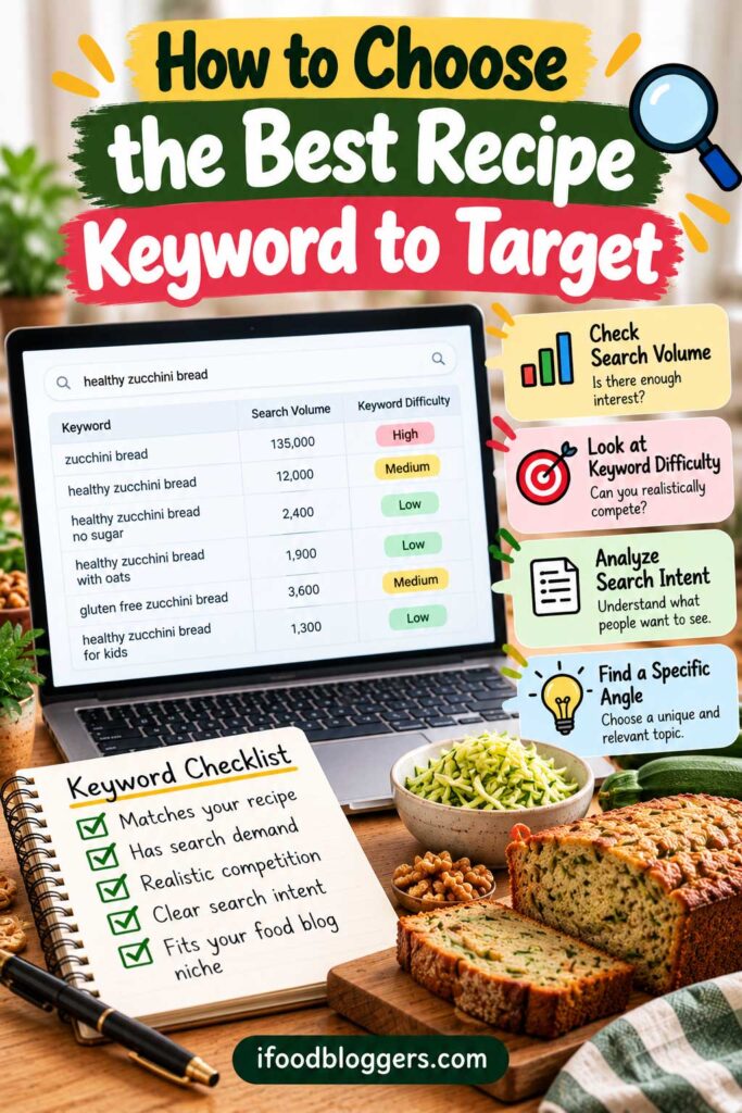 How to Choose the Best Recipe Keyword