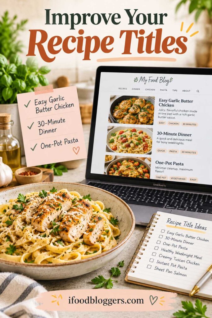 Improve Your Recipe Titles
