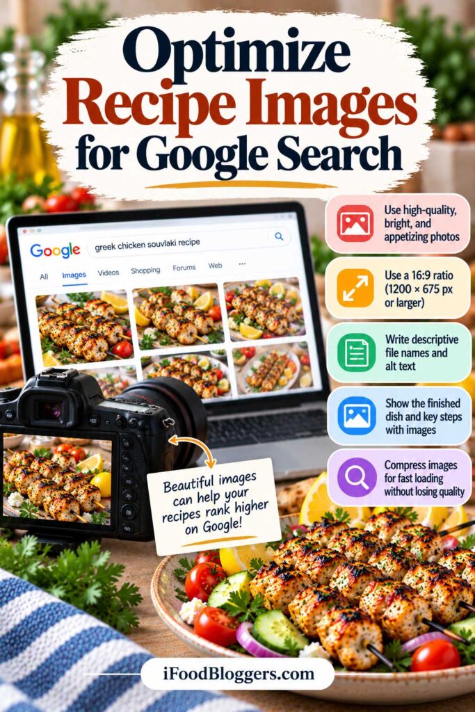 Optimize Recipe Images for Google Search