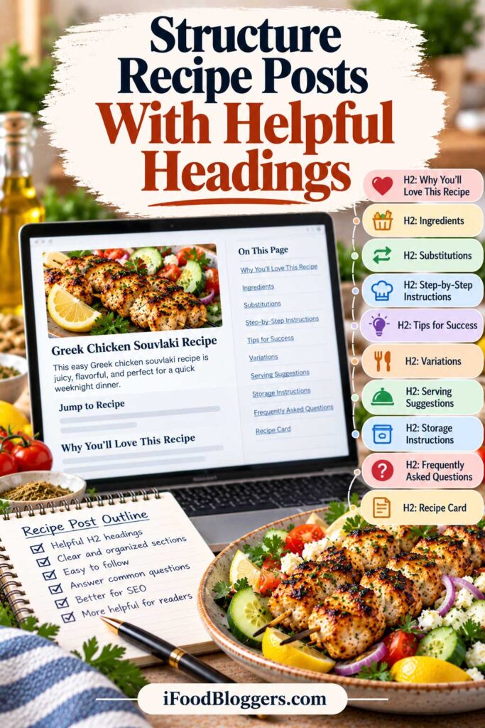 Structure Recipe Posts With Helpful Headings