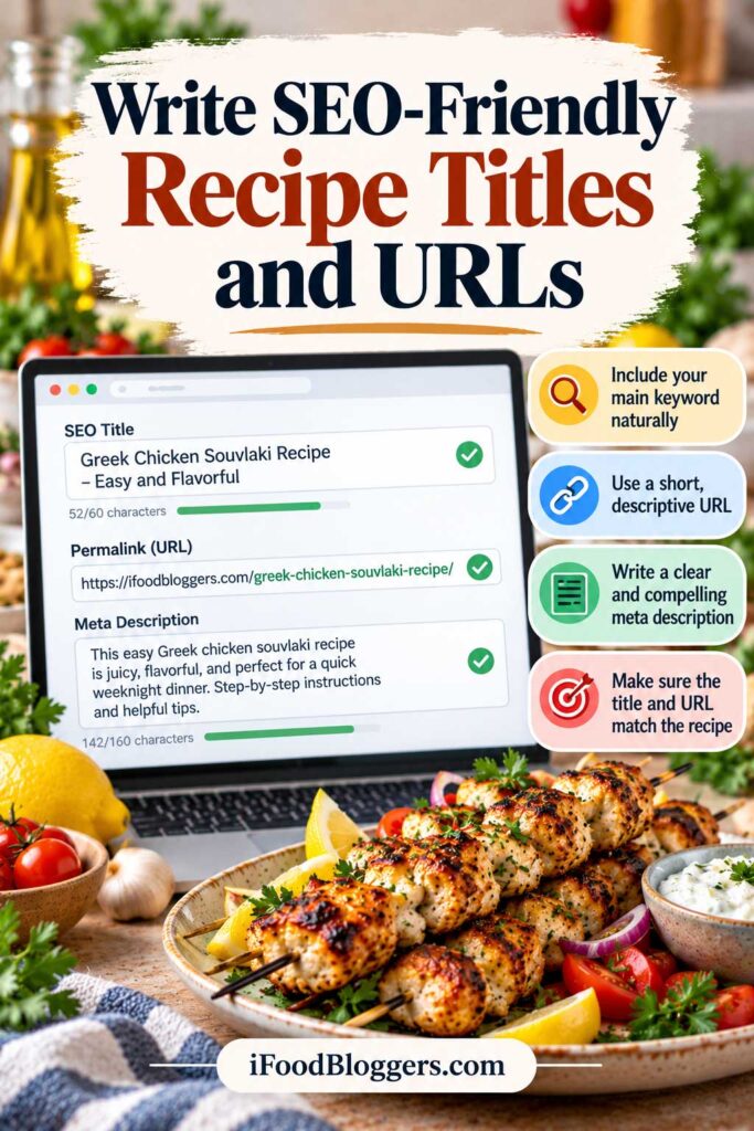 Write SEO-Friendly Recipe Titles and URLs