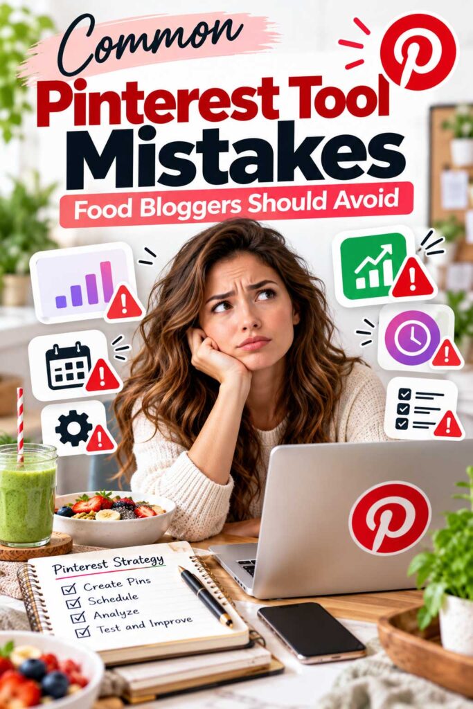 Common Pinterest Tool Mistakes Food Bloggers Should Avoid