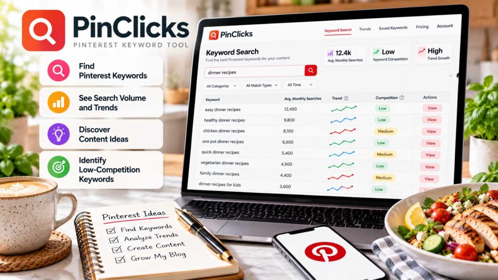 PinClicks Best Pinterest Keyword Research
