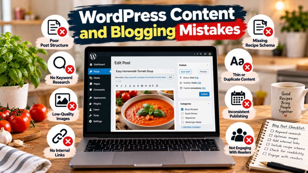 WordPress Content and Blogging Mistakes