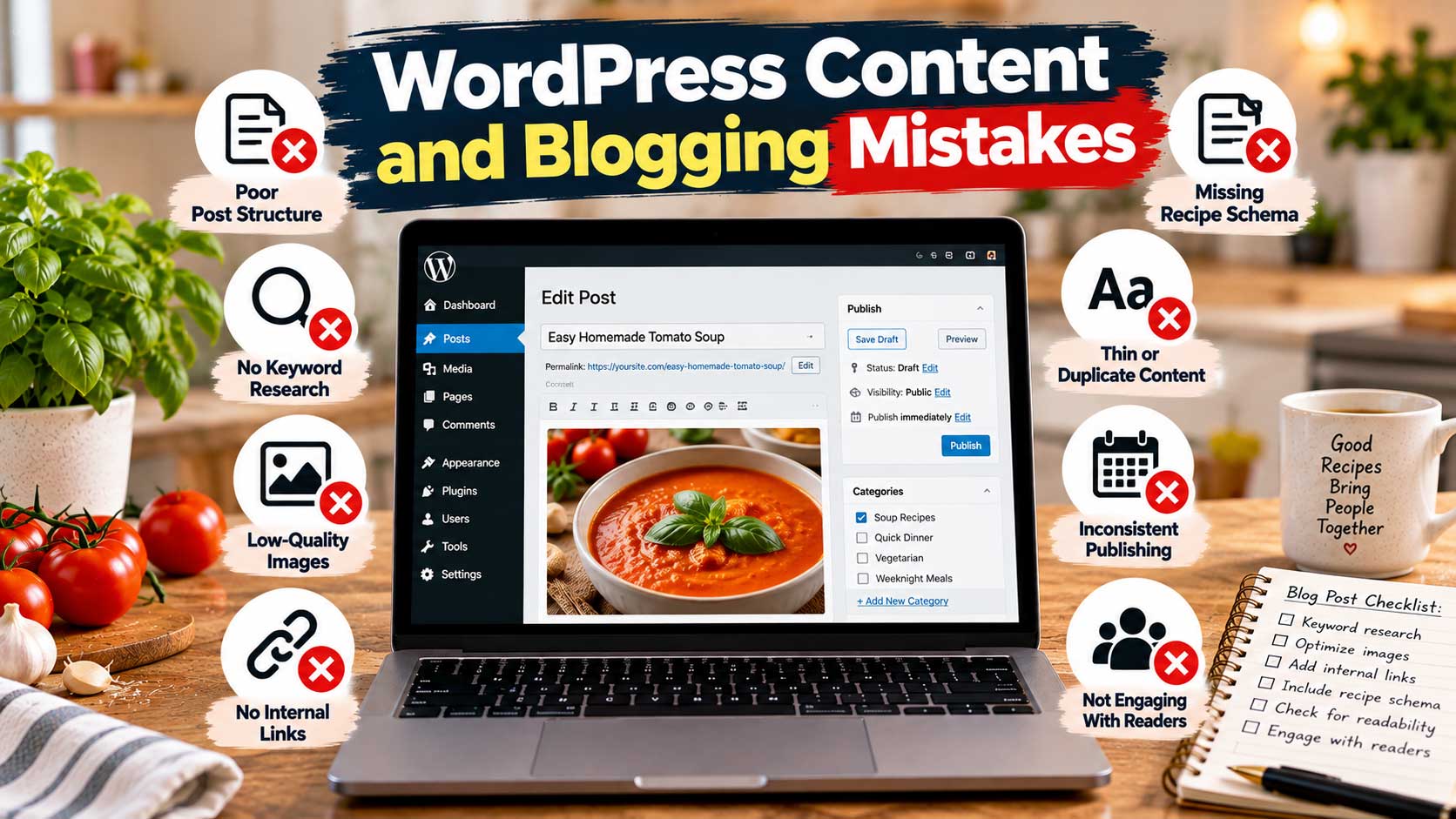 WordPress Content and Blogging Mistakes