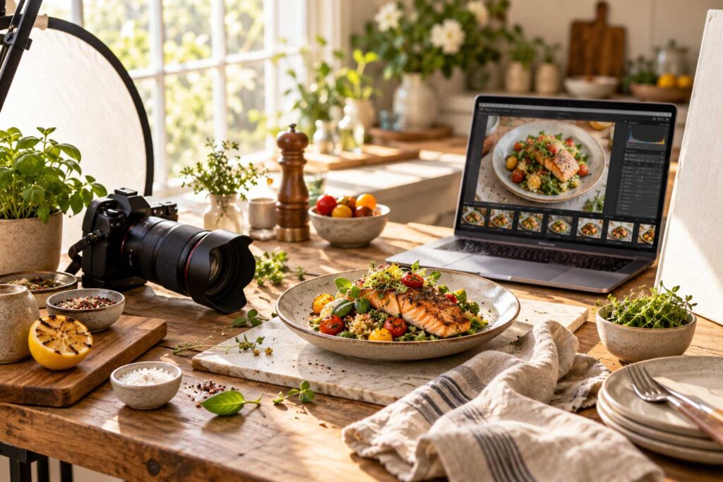 Food Photography for recipe bloggers