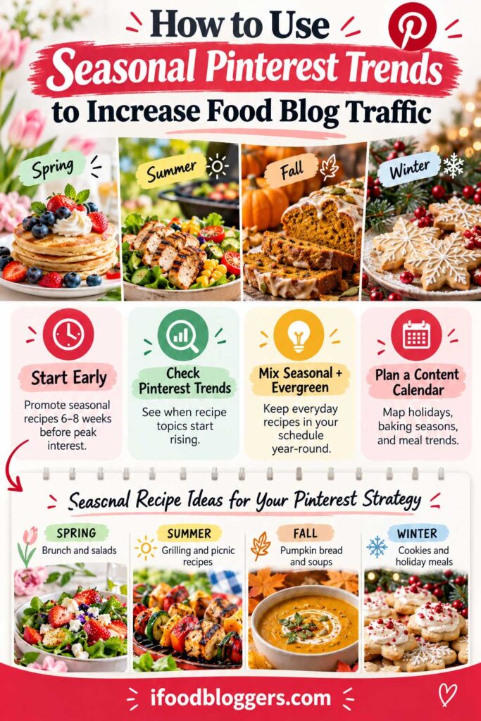 Use Seasonal Pinterest Trends to Increase Food Blog Traffic