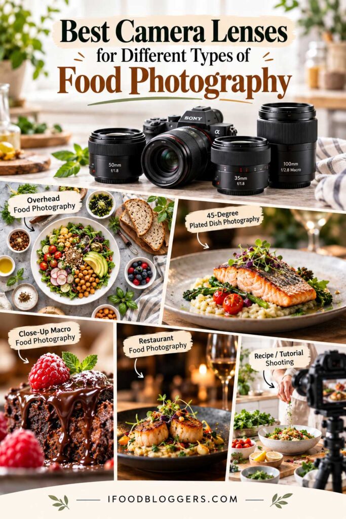 Best Camera Lenses for Different Types of Food Photography