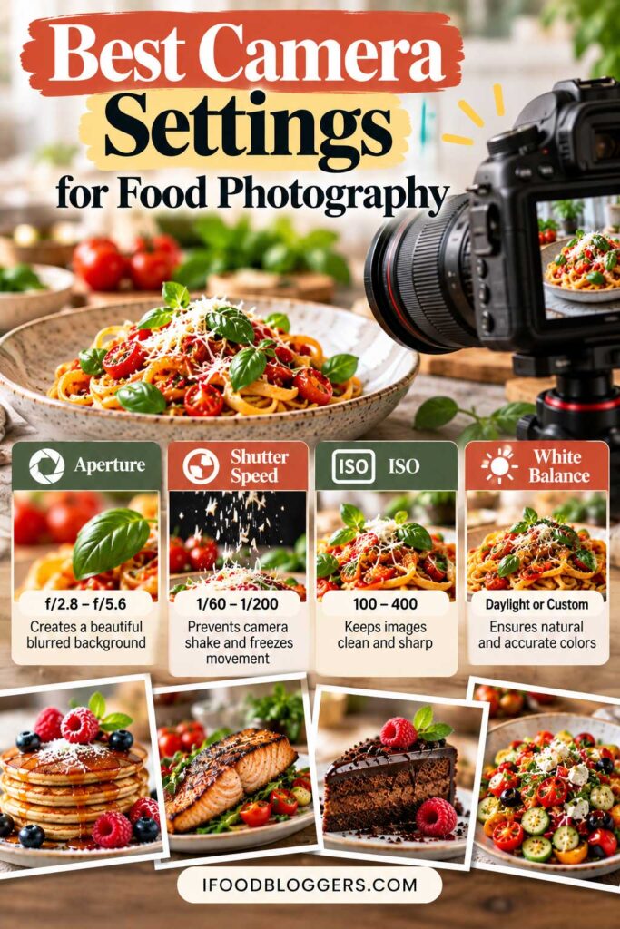 Best Camera Settings for Food Photography With Different Lenses