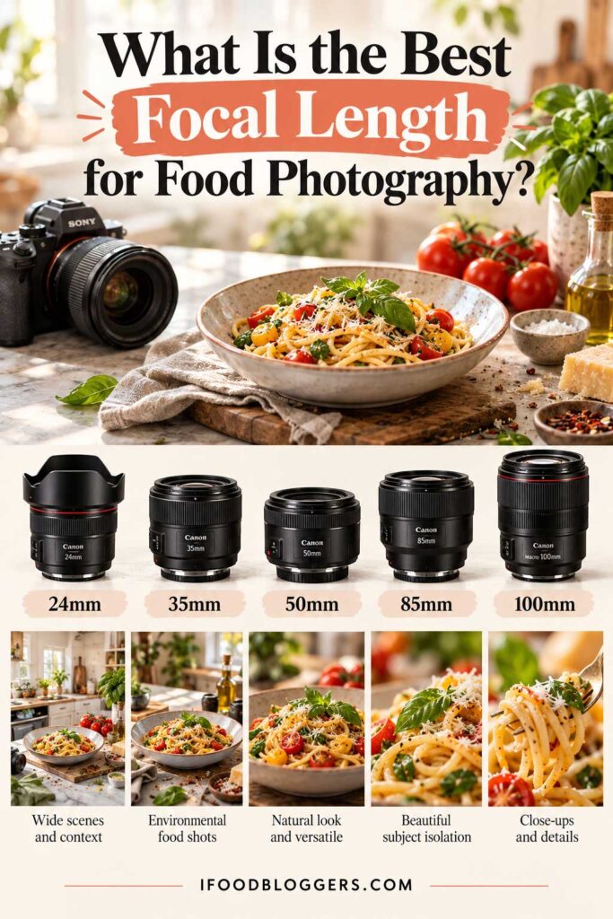 Best Focal Length for Food Photography
