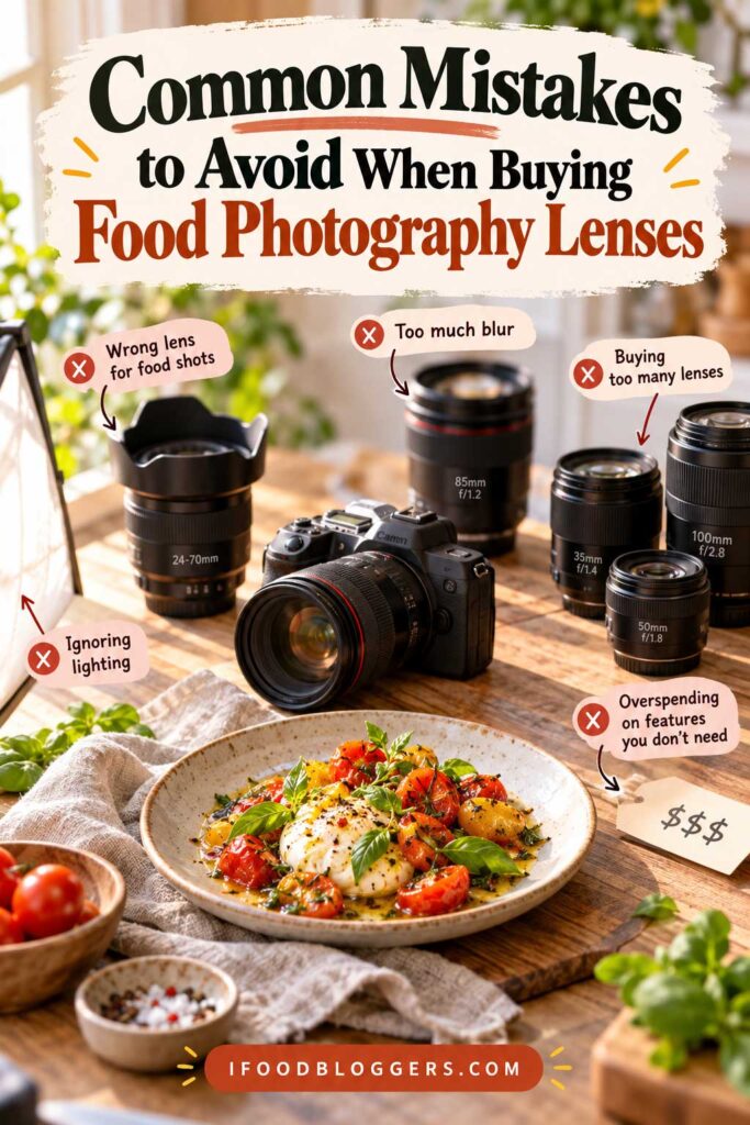 Common Mistakes to Avoid When Buying Food Photography Lenses