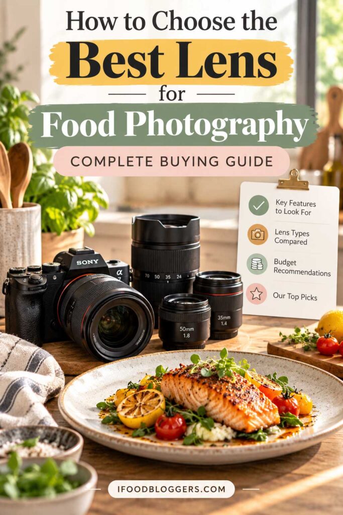 How to Choose the Best Lens for Food Photography