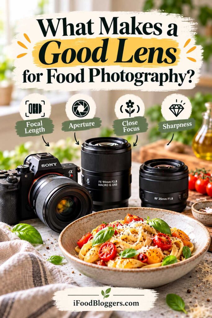 What Makes a Good Lens for Food Photography