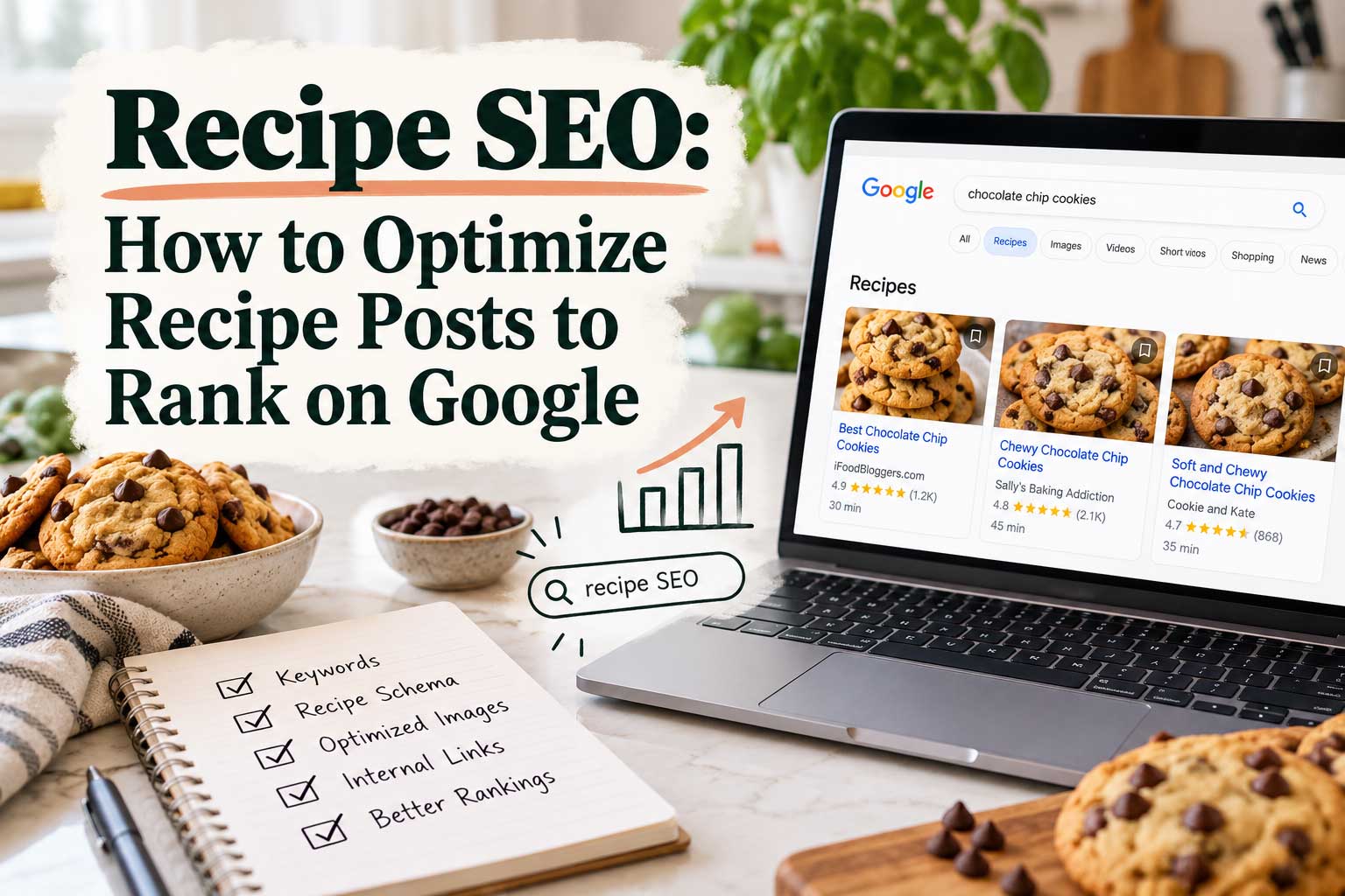 recipe SEO Google recipe rankings